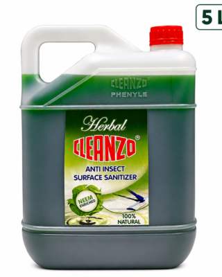 Cleanzo natural herbal disinfectant floor cleaner liquid 5L bulk can packaging