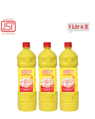 Cleanzo White Phenyl – 1L × 3